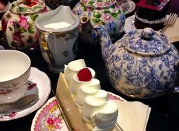 tea with cake