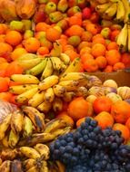 colorful fruits at market