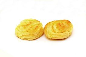 sweet bakery of puff pastry