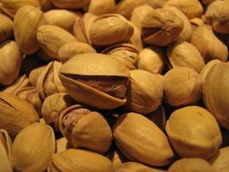 brown pistachios