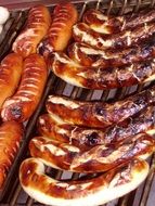 dainty bratwurst sausage grill
