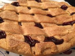 Sweet homemade fresh pie