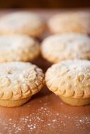 traditional Christmas mince pies