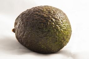 ripe avocado close up