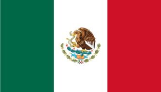flag of Mexico with an eagle and a snake