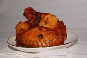 fried chicken wings