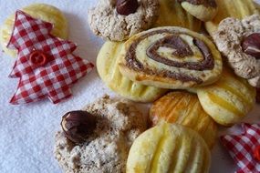 Christmas baking