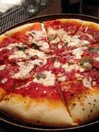 lush rosy pizza is Italian food