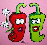 peppers cartoon drawing