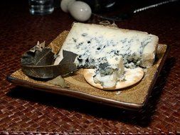 Cabrales cheese on the board