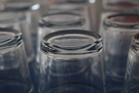 clean drinking glass