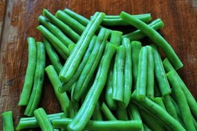 Fresh green beans