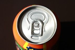 drink in aluminum can