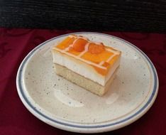 mandarin cheesecake as a dessert