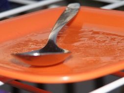 spoon on stand