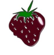 tropical strawberry drawing