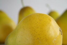 pear yellow fruit