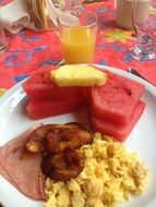 Breakfast in Costa Rica