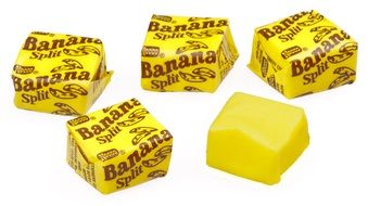 wrapped banana candys