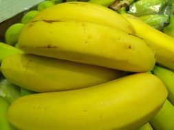 bananas in the vegetable market