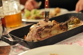meat as a main course