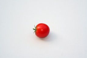 tomato with green tail