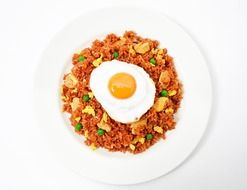 fried rice and egg