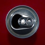 open metal can