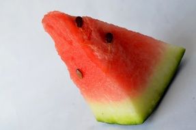 a piece of tropical watermelon