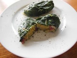 specialty chard bacon cheese