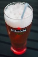 beer glass heineken