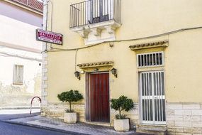 Shop in the city in Italy