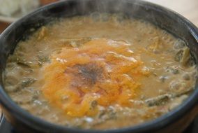 hot Korean soup