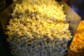 popcorn in container