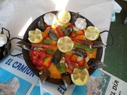 paella as a spain food