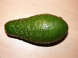 green avocado close up