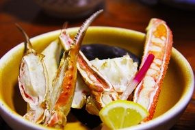 grilled crab
