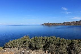 landscape of corsica island