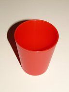 red cup for drinking