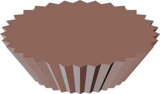 candy cupcake drawing