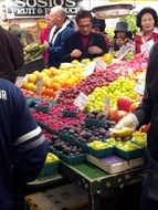 people on farmers market