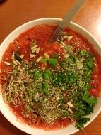 Healthy raw food