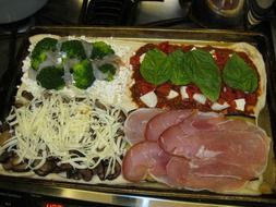 tasty pizza food