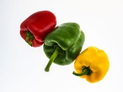 colorful paprika vegetables