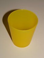 Yellow glass for party