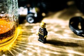 little lego toy funny composition