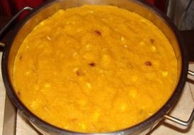 Cooking halwa in India
