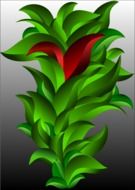 leaves plant drawing