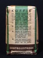 retro package of coffee