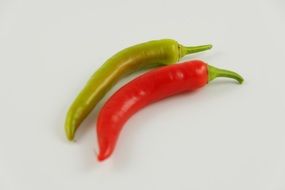 two piquant peppers